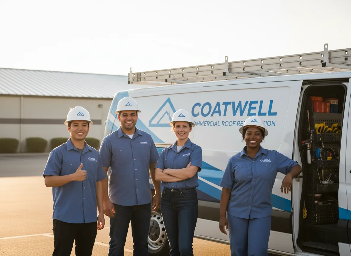 Commercial roof coating company in Tyrone, OK